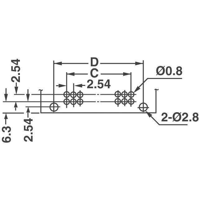 PCN13-64S-2.54DS(71) Hirose Electric Co Ltd  DIN 41612